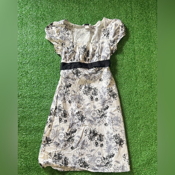 Other - Vtg Y2K Jody California Dress Floral USA Made Light  White - Sz  11/12